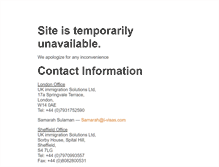 Tablet Screenshot of i-visas.com